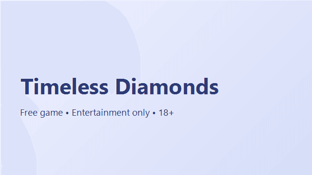 Timeless Diamonds game cover